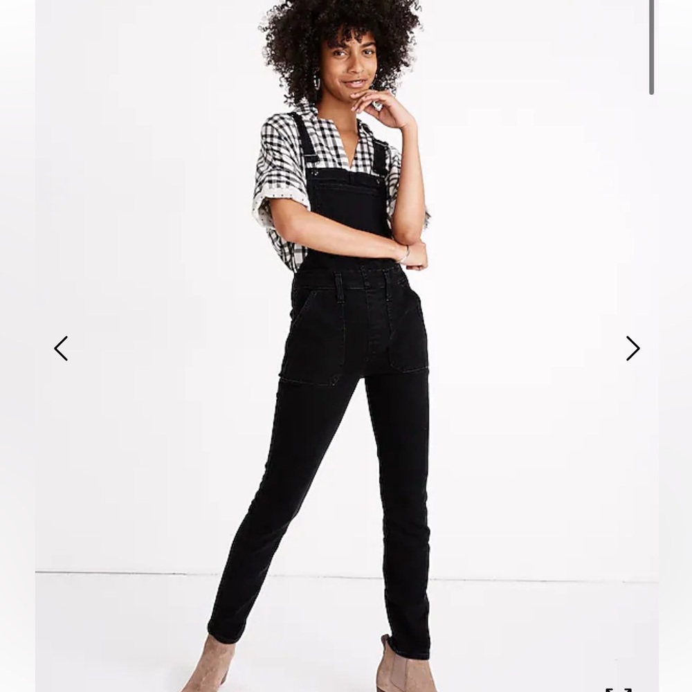 Madewell Skinny Overalls in Lunar Wash